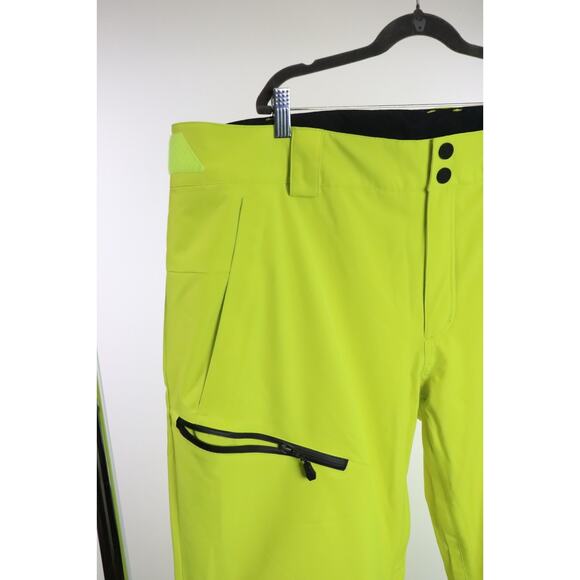 Obermeyer Mens Plus Force Pants Snow Ski Boarding Spark Yellow 2XL NWT MSRP $229 - Picture 9 of 9